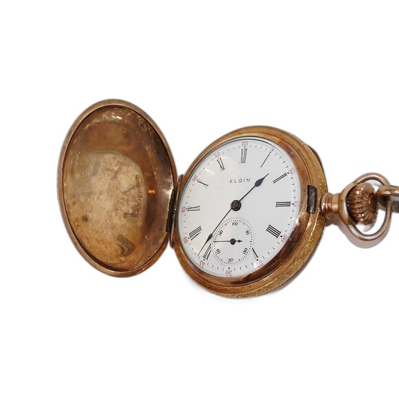 Elgin Dueber Special 1905 Grade 320 Pocket Watch with 7 Jewels - Picture 3 of 12